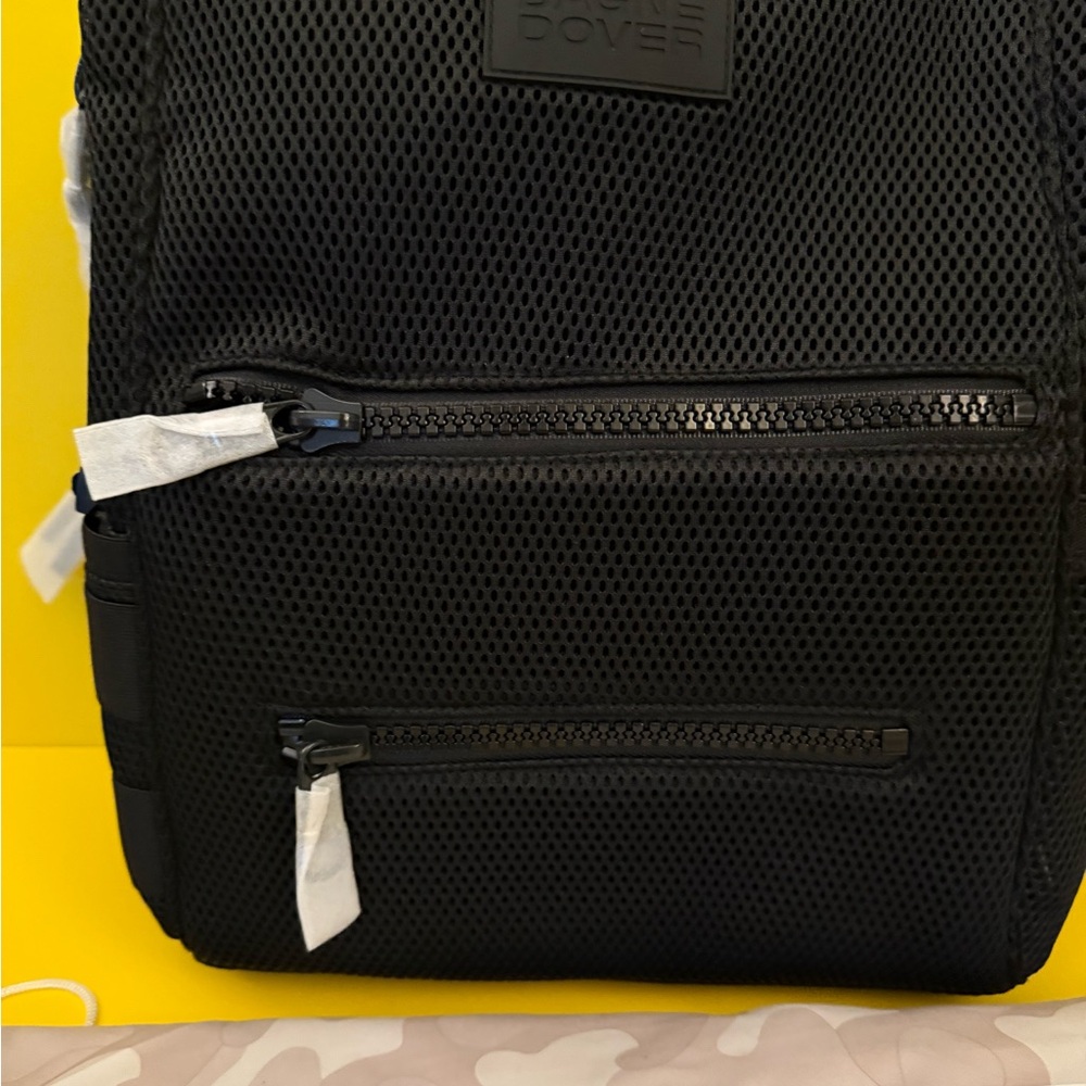 Black Mesh diaper backpack